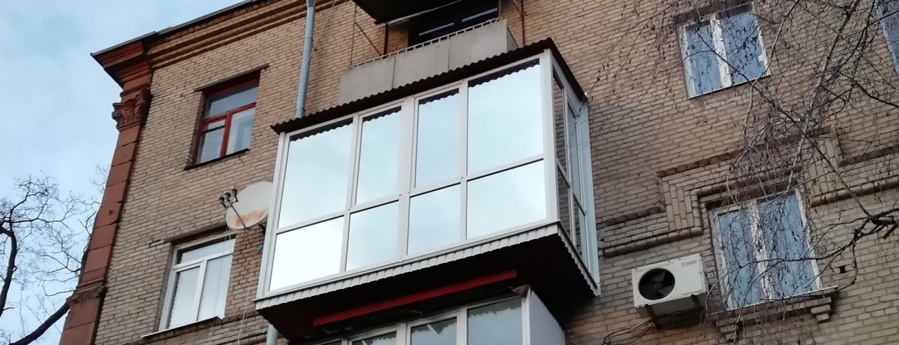 Французький балкон у Запоріжжі